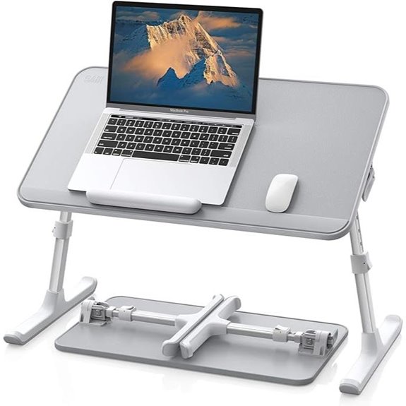 Saiji Leather Lap Desk for Bed and Couch