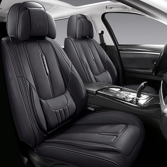 NS YOLO Leather Car Seat Covers Full Set