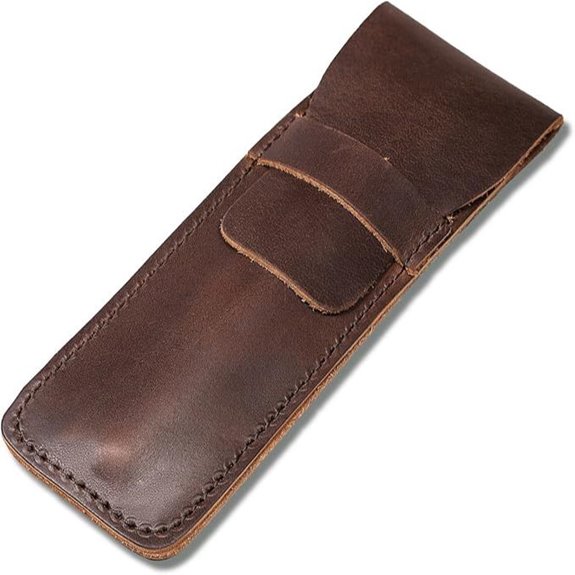 DK86 Leather Pen Case for Multiple Pens