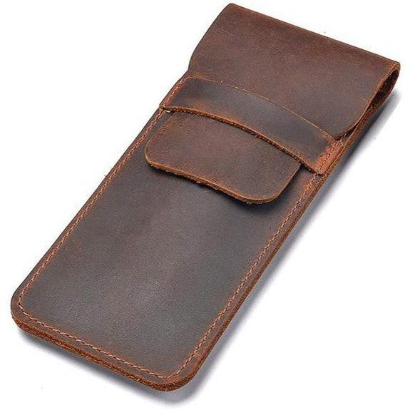 Jurxy Leather Pen Case for Multiple Pens