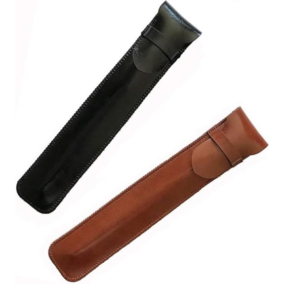 Daimay Leather Fountain Pen Sleeve (2-Pack)