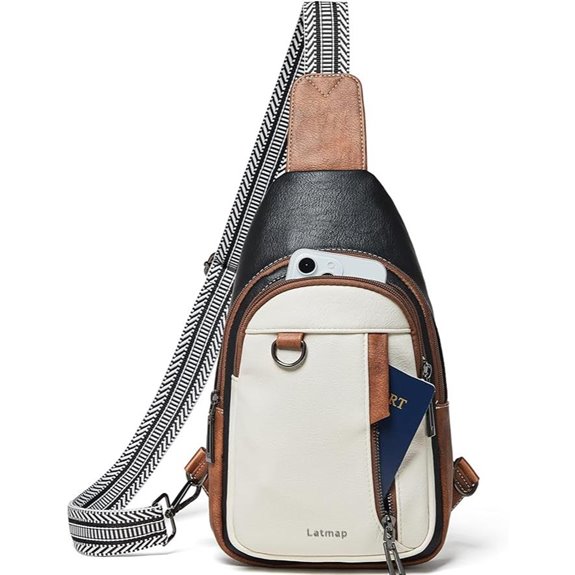 7L Leather Sling Bag for Women and Men