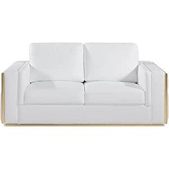 Blackjack Catania Leather Sofa Set with Steel Legs