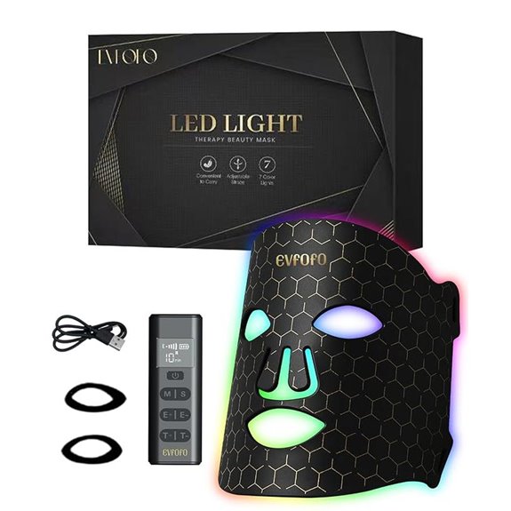 LED Face Mask Light Therapy for Skin Care