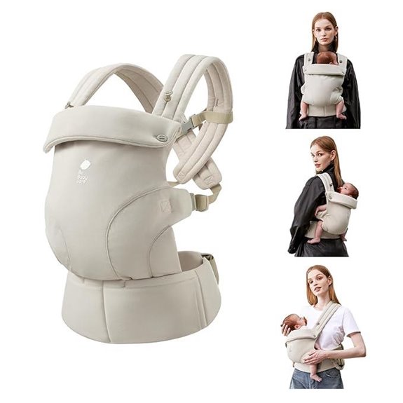 Bc Babycare CocoonGo Baby Carrier (Light Beige)