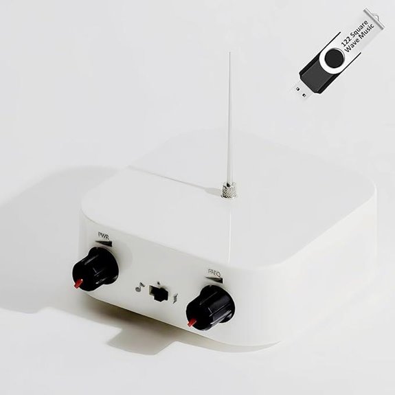 Tesla Coil Bluetooth Speaker with Arc Lightning Effects