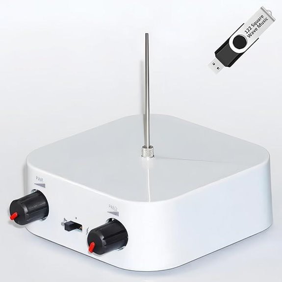 Tesla Coil Bluetooth Speaker with Lightning Effects