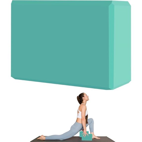 Yoga Blocks Non-Slip Foam Supportive Lightweight 9x6x3