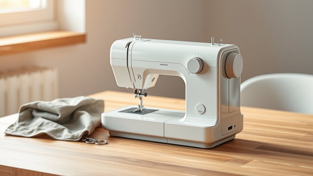 lightweight portable sewing features