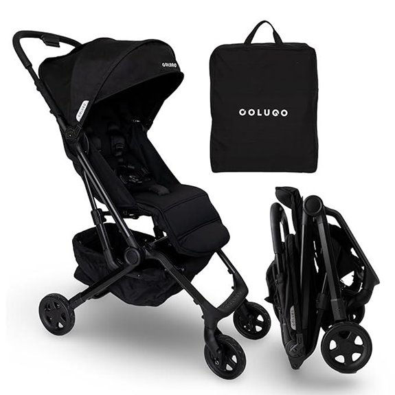 lightweight reclining travel stroller