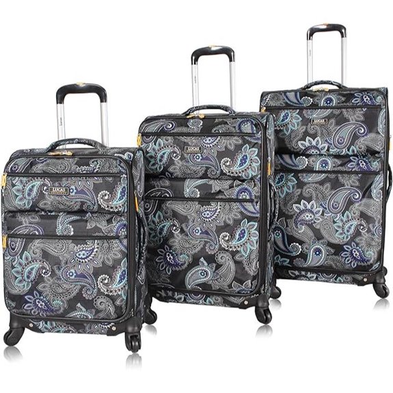 LUCAS 3-Piece Lightweight Spinner Luggage Set
