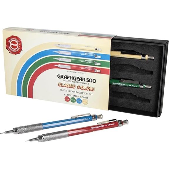 Pentel GraphGear 500 Limited Edition Mechanical Pencil Set
