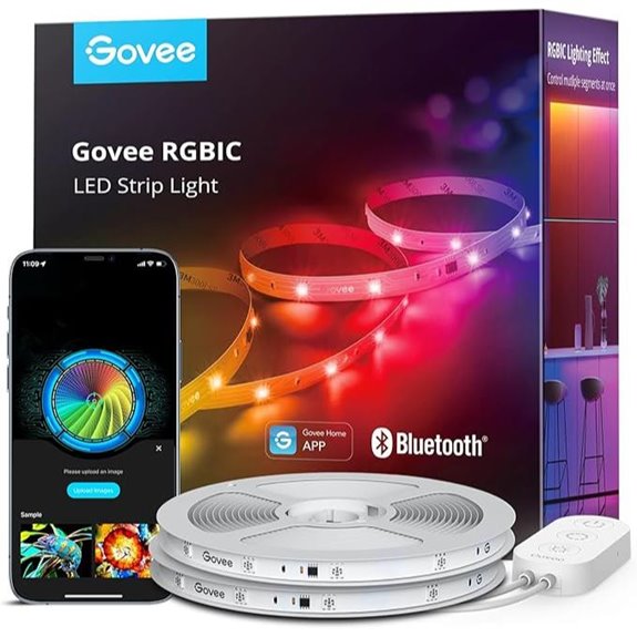 Govee RGBIC LED Strip Lights 65.6ft App Controlled