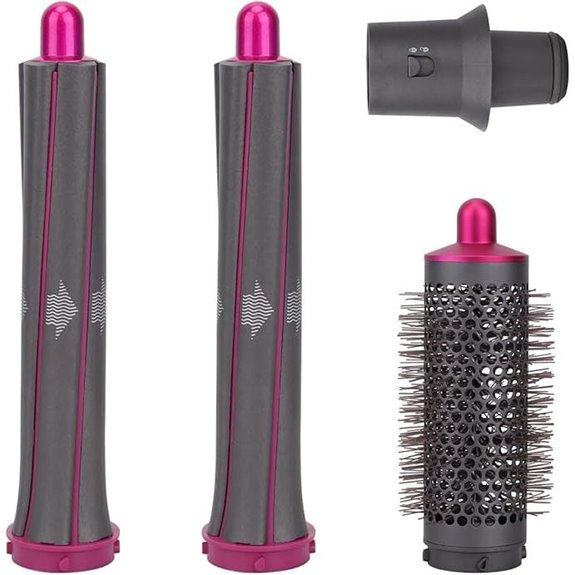 Dyson Airwrap Long Hair Curling Barrel Attachments