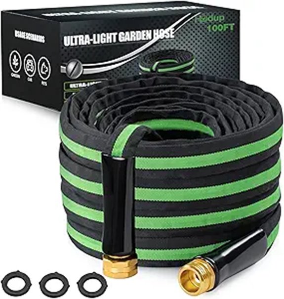 100FT Flexible Kink-Free Garden Hose
