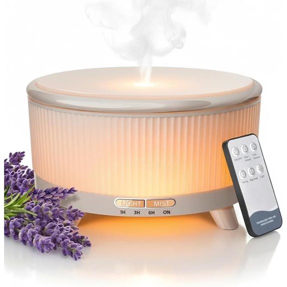 20-Hour Aromatherapy Essential Oil Diffuser with Lights