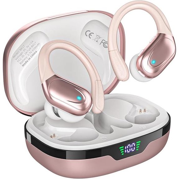 Wireless Earbuds with 80Hrs Playtime and Waterproofing