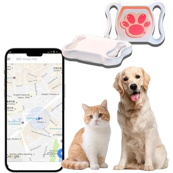 Pet GPS Tracker with Long Battery & Waterproof Design