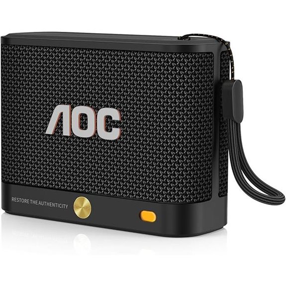 AOC Bluetooth Shower Speaker with 30-Hour Playtime