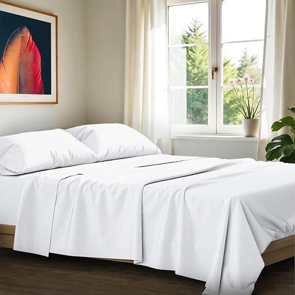 Ashton Egyptian Cotton Queen Sheets Set (1200 TC)