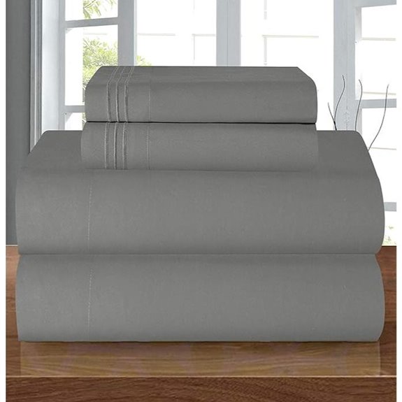 Elegant Comfort Egyptian Queen Bedding Set with Deep Pocket