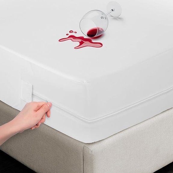 LUX Décor Queen Waterproof Mattress Encasement