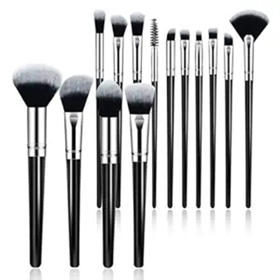Premium Synthetic 14-Piece Makeup Brush Set