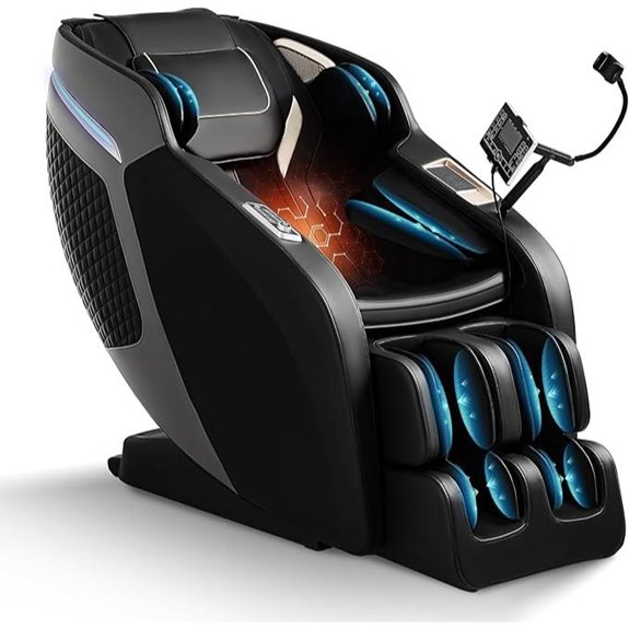 Luxury 4D Massage Chair with Zero Gravity Features