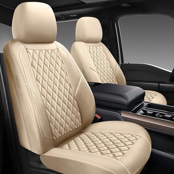 Premium Leather Car Seat Covers for 5 Seats