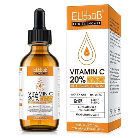 Premium Vitamin C Serum with Hyaluronic & Retinol