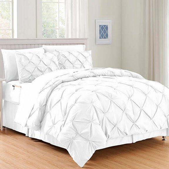 Elegant Comfort 6-Piece Bed-in-a-Bag Comforter Set