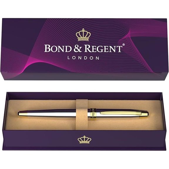 Bond & Regent Gold & Silver Luxury Rollerball Pen