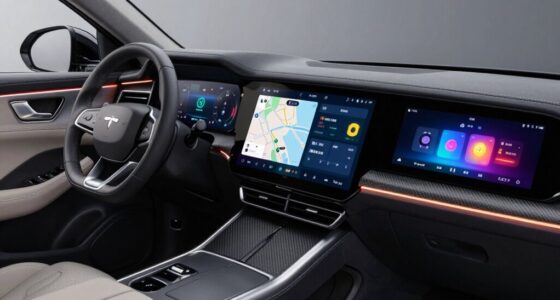luxury car infotainment options