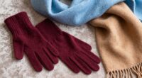 luxury cashmere gloves sets
