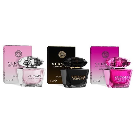 Versace Women's Perfume Set of 3 Mini Fragrances