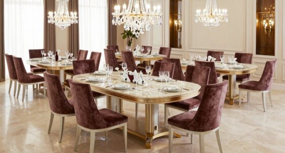 luxury dining table sets