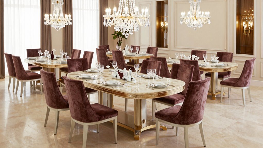 luxury dining table sets
