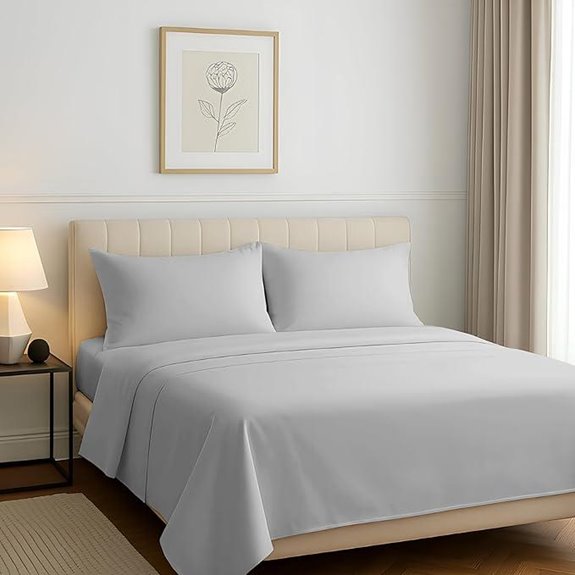 Carressa Egyptian Cotton King Sheets Set (4 pcs)