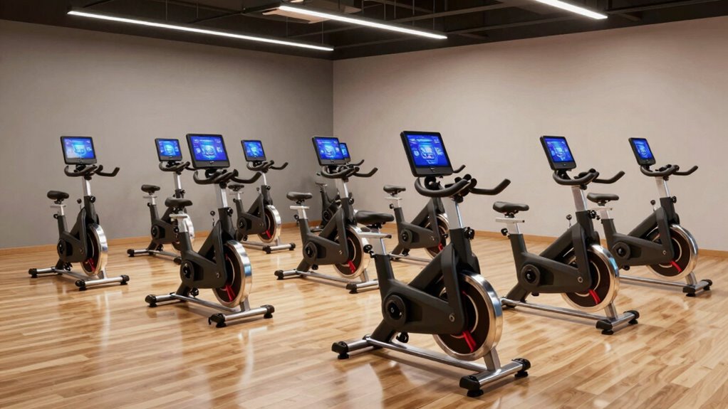 luxury fitness equipment selection