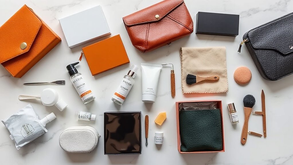 luxury handbag maintenance kits