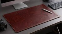 luxury leather desk mats