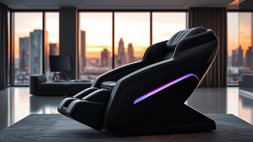 luxury massage chair features