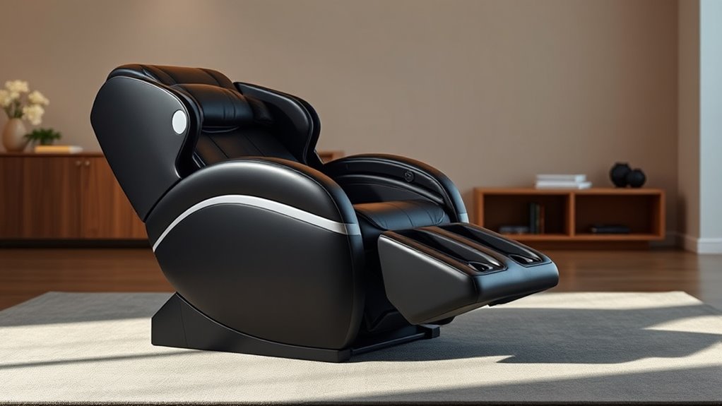 luxury massage chair selection