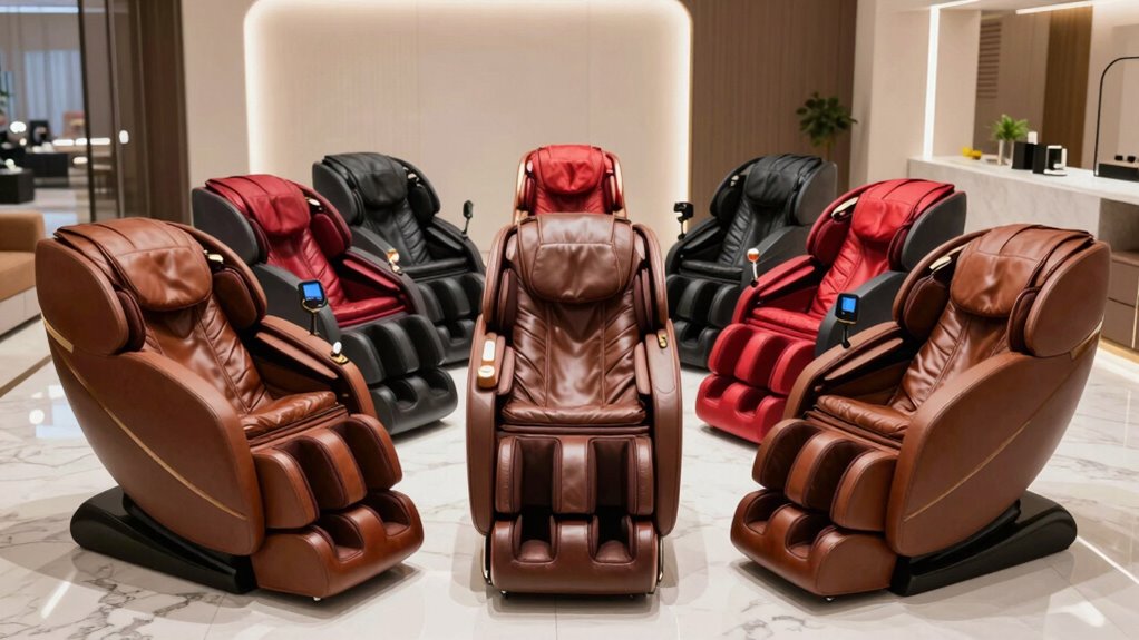 luxury massage chairs list