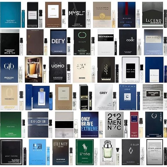 Luxury Men’s Fragrance Sample Set (10 Vials)