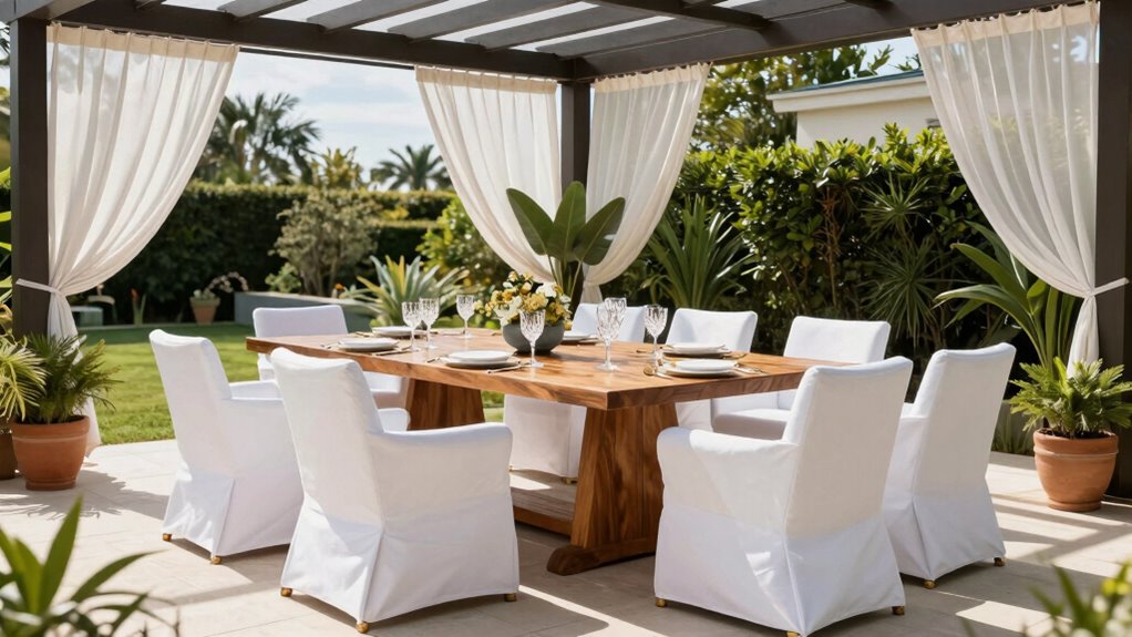 luxury outdoor dining collections
