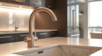 luxury touchless kitchen faucets