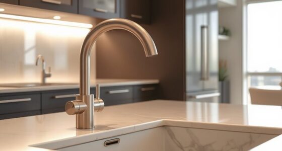 luxury touchless kitchen faucets
