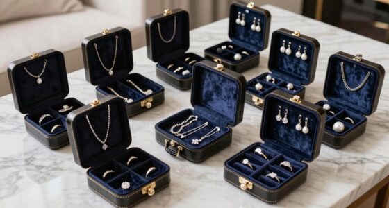 luxury travel jewelry cases