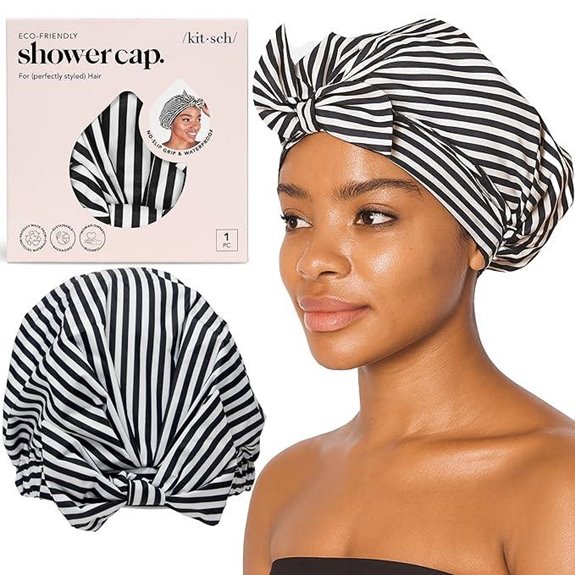 Kitsch Luxury Waterproof Shower Cap for WoMen & Men